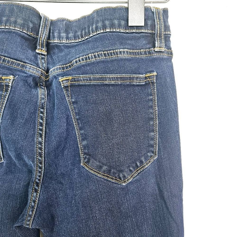 J. CREW High Rise Toothpick Deep Wash Women's Skinny Tapered Ankle Jeans Size 29 - Picture 7 of 7